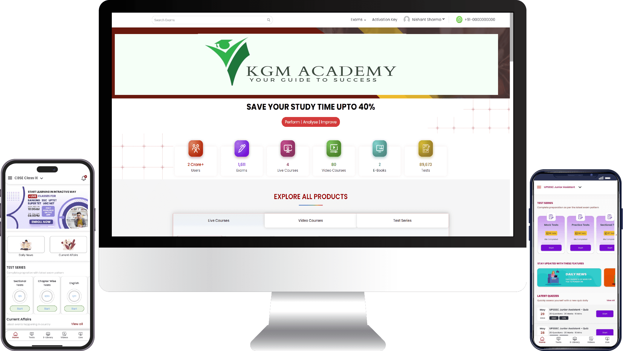 KGM'S ACADEMY single feature